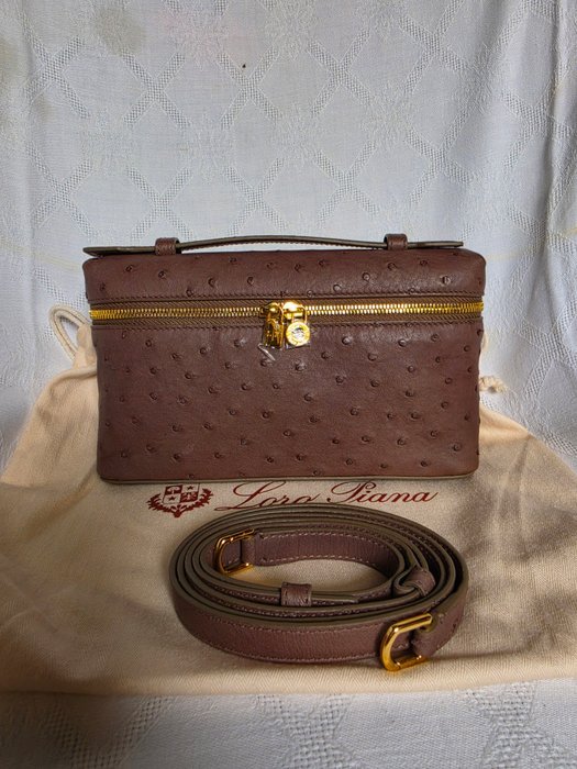 Loro Piana - L19 Extra Bag in Struzzo - Crossbody bag - Image 2