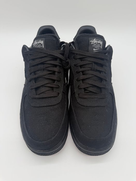 Nike - Nike Air Force 1 Low Stussy Black - Sneakers - Size: EU 45 - Image 3