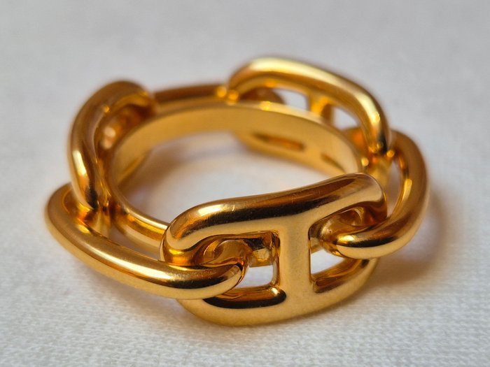 Hermès - Brass with Permabrass finishing. - Scarf ring