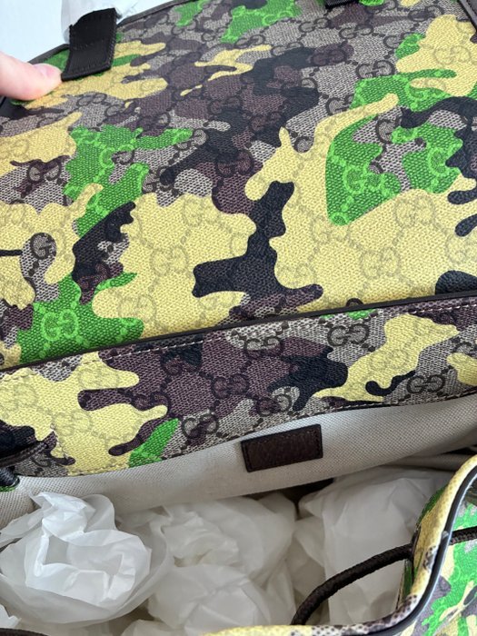 Gucci - GG Monogram Large Backpack - Backpack - Image 6