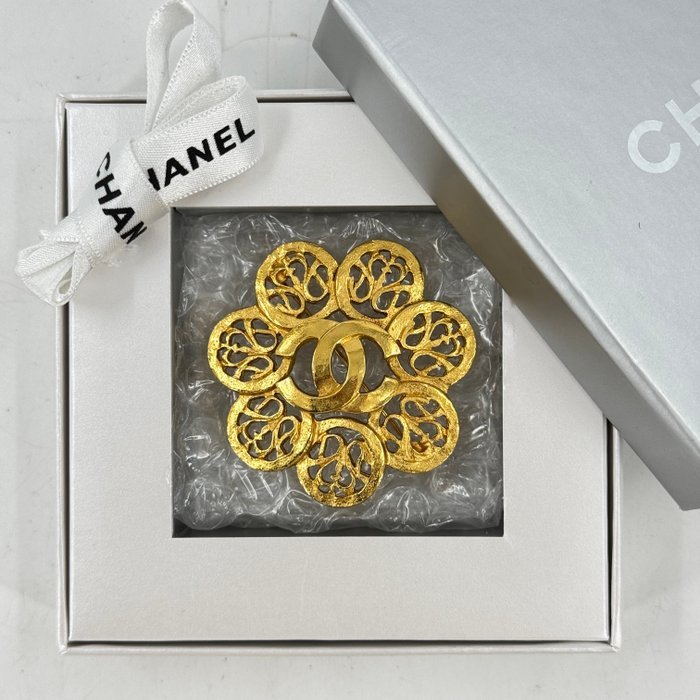 Chanel - Brooch - Coco Vintage GP Gold-plated