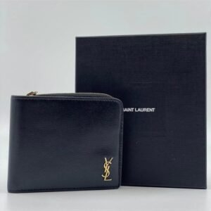 Saint Laurent - Zipped bifold wallet - Wallet