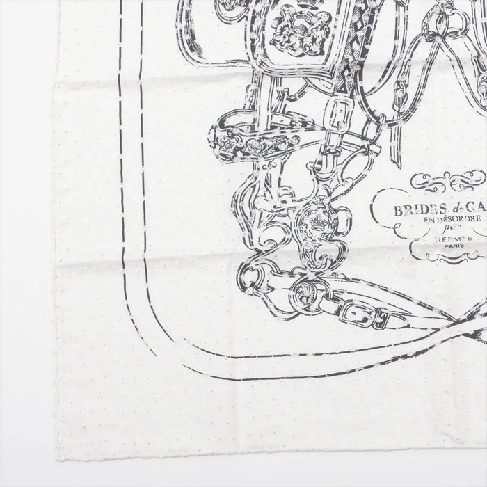 Hermès - Brides de Gala Broderie Anglaise - Foulard - Image 5
