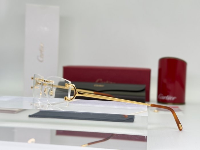 Cartier - Piccadilly Gold Planted 18k - Spectacles - Image 6