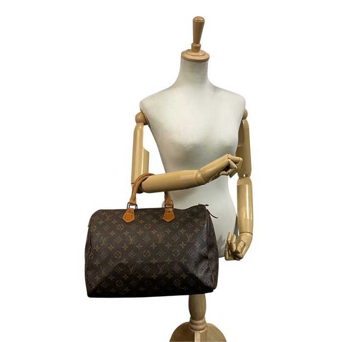 Louis Vuitton - Louis Vuitton Monogram Speedy 35 - Handbag - Image 4