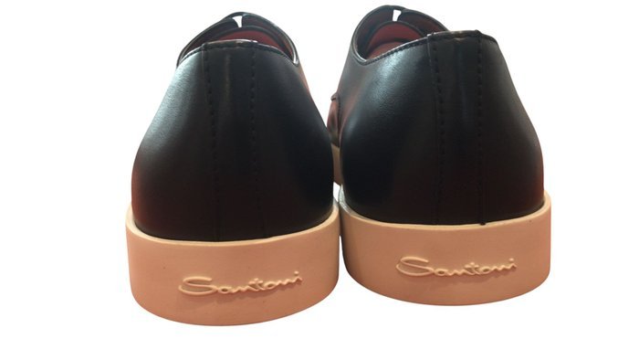 Santoni - Lace-up shoes - Size: EU 44 - New in box - Image 7