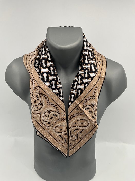 Burberry - 65/65 cm TB SILK - Scarf - Image 8
