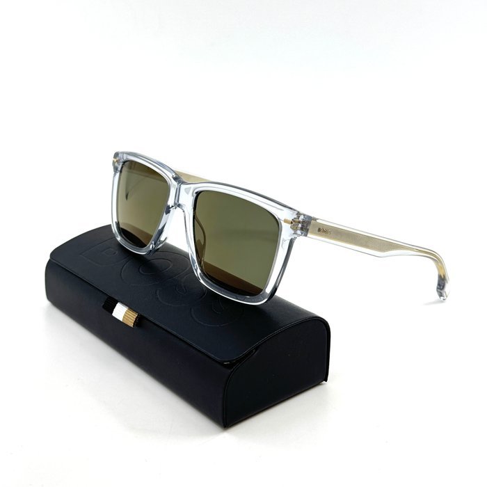 Hugo Boss - *NEW* - Transparent Acetate - Green Lenses - Sunglasses