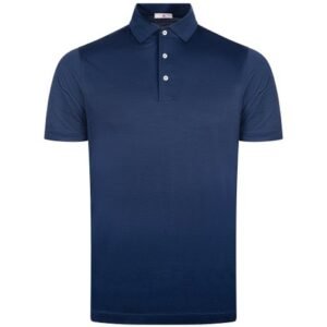 LUCIANO BARBERA - 2XL - Wol Jersey stretch - Luxury - Polo shirt - New with tags