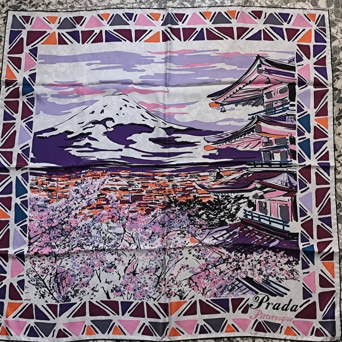 Prada - Pittoresque TOKYO 90x90 - Foulard