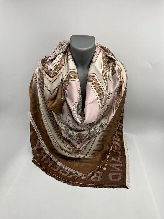 Burberry - ENGLAND /LONDON,XXL Réversible SOIE - Stole (Shawl)