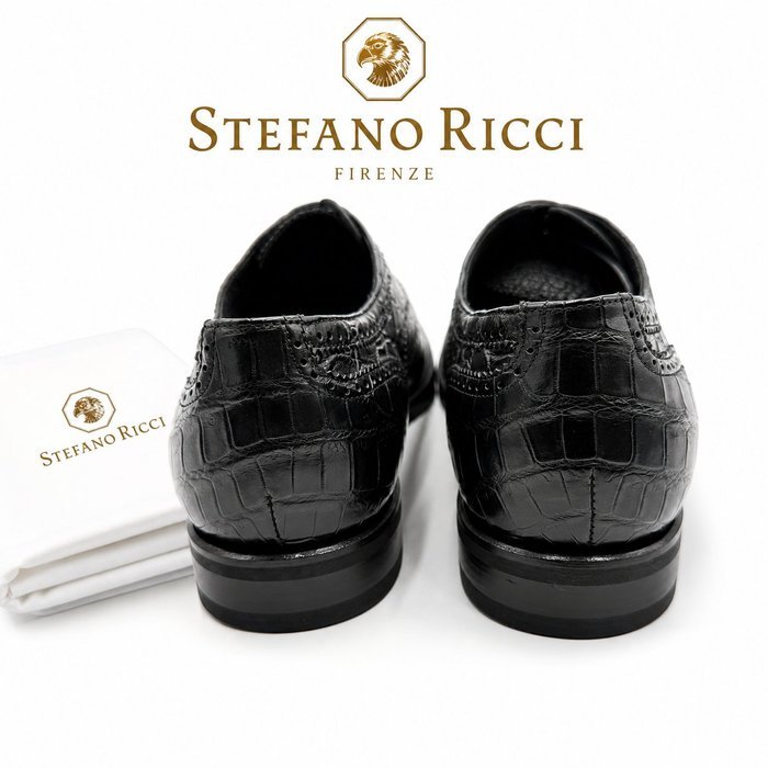 Stefano Ricci - Lace-up shoes - Size: EU 41 - New in box - Image 8