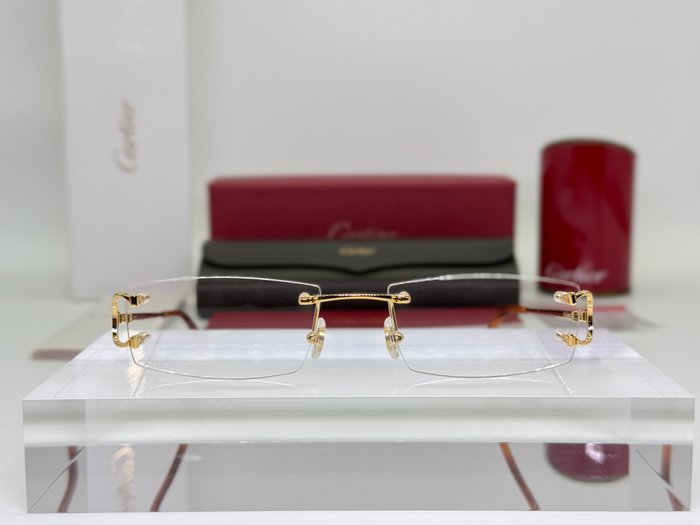 Cartier - Piccadilly Gold Planted 18k - Spectacles - Image 5