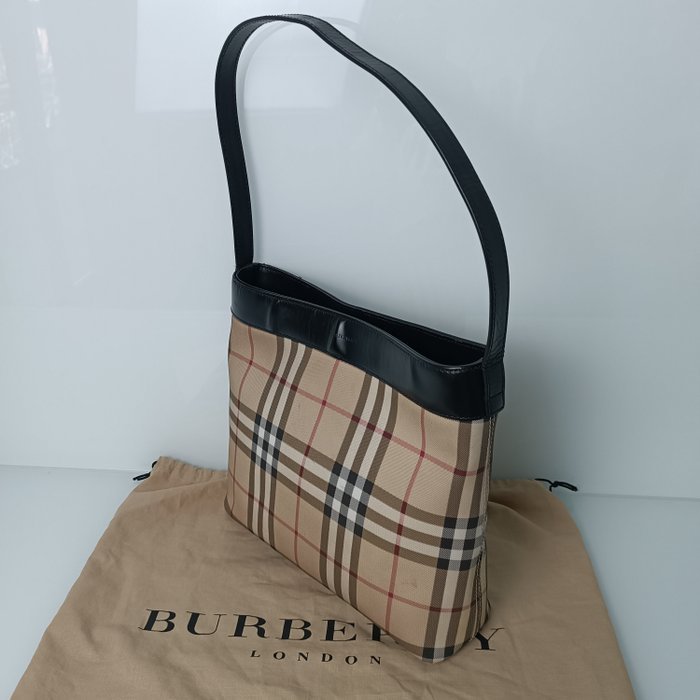 Burberry - Borsa a Spalla Burberry London in tela Haymarket Check - Handbag - Image 3