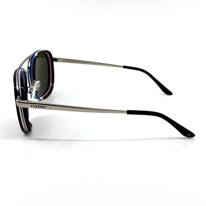 Other brand - Vuarnet - *NEW* - Silver Metal - Green Lenses - Sunglasses - Image 5