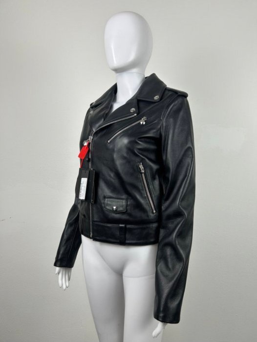 Philipp Plein - Biker Chiodo jacket - Retail €3850 - With Logo - Leather jacket - New with tags - Image 6
