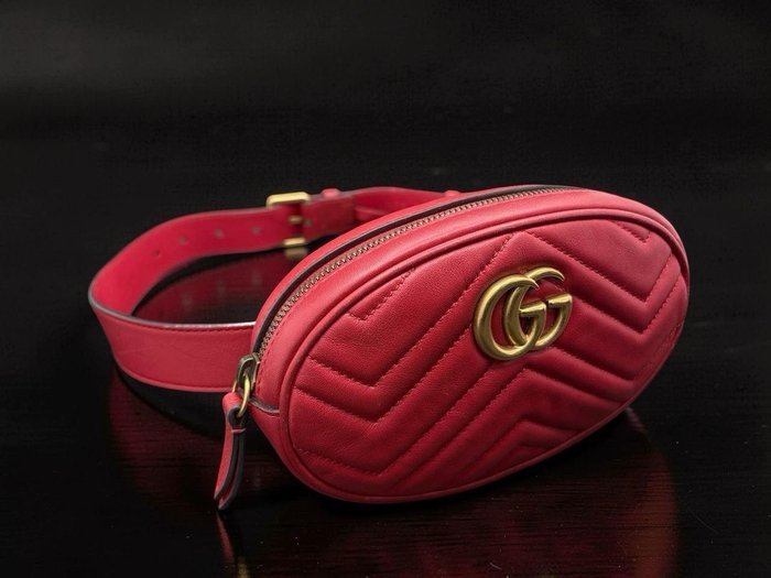 Gucci - GG Marmont Matelassé Belt Bag - Handbag - Image 3