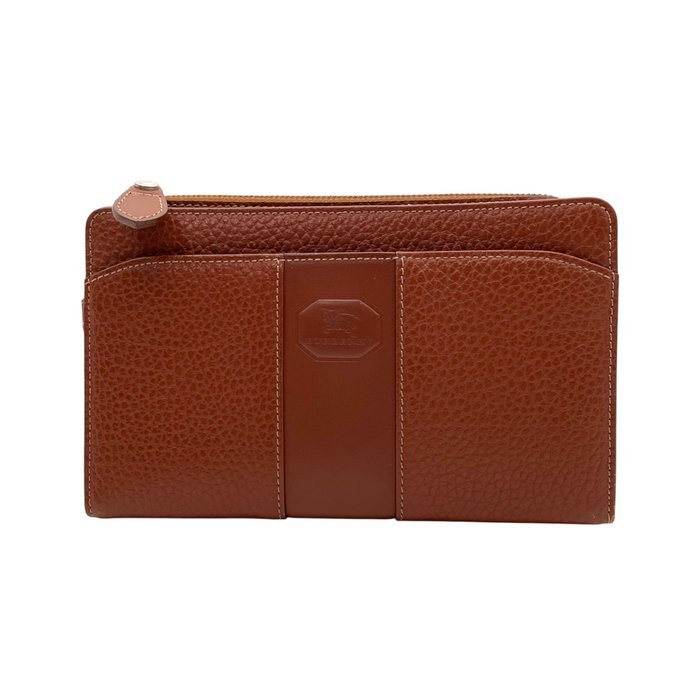 Burberry - Burberry London Embossed Leather Clutch Bag - Clutch bag - Image 2