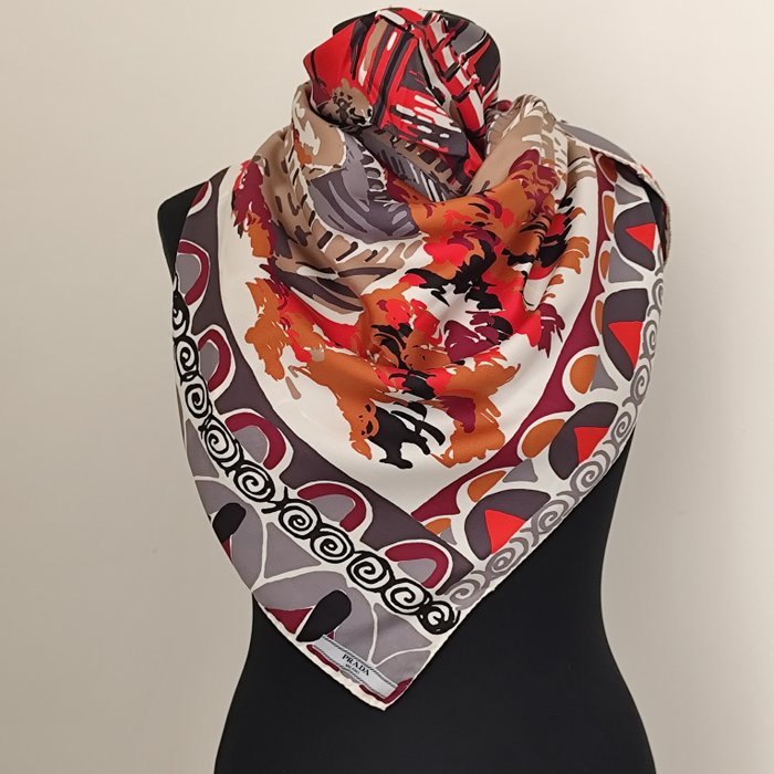 Prada - Pittoresque PECHINO 90x90 - Foulard - Image 4