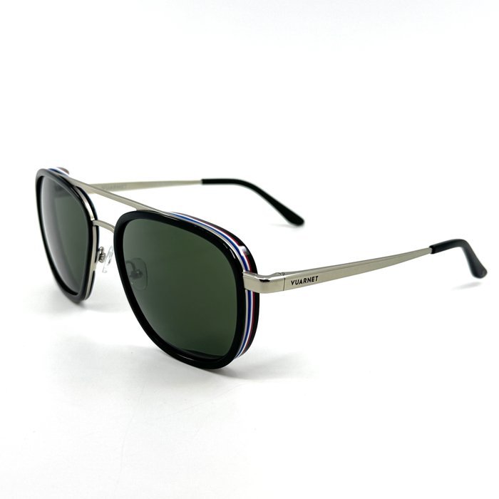 Other brand - Vuarnet - *NEW* - Silver Metal - Green Lenses - Sunglasses - Image 2
