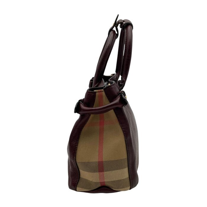 Burberry - Burberry The Banner Small House Check 2-Way Bag - Handbag - Image 7