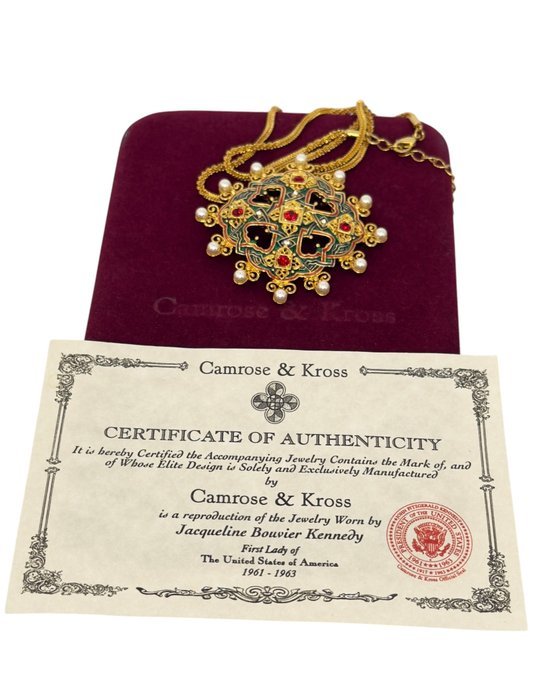 Camrose & Kross - Gold-plated - Necklace - Vintage JBK Celtic - Image 4