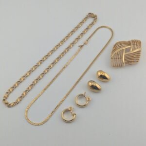 Monet - Gold-plated - Necklace - Jewellery Set