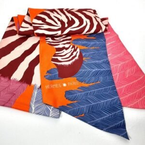 Hermès - Zebra Pegasus - Maxi Twilly - Foulard