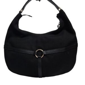 Gucci - Vintage Black Jackie Canvas Bag - Bag