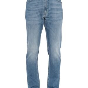 ISAIA NAPOLI - IT 48 - Light Blue Denim Jeans Trousers Pant Regular Cotton - Trousers - New with tags