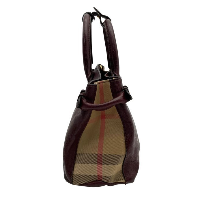 Burberry - Burberry The Banner Small House Check 2-Way Bag - Handbag - Image 6