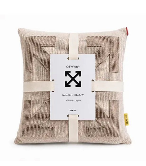Off White - accent pillow - Fashion accessories set