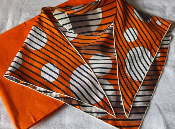 Hermès - Pointu Cap Orange H2O by Bali Barret - Foulard - Image 2