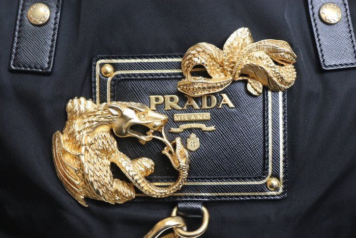 Prada - Chimera Nylon Mini Boston Bag - Bag - Image 7