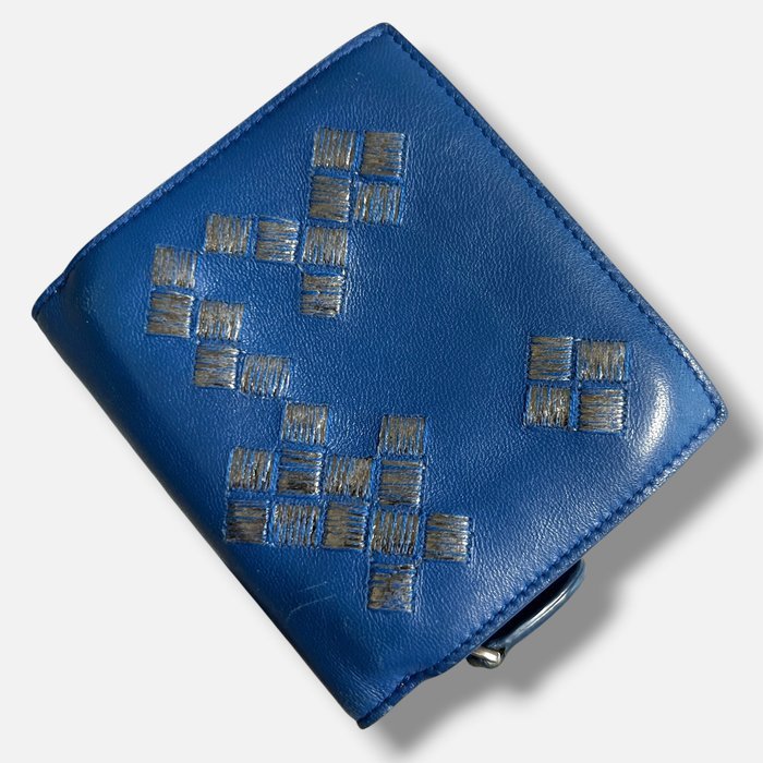 Bottega Veneta - Intrecciato Embroidered Wallet - Wallet - Image 2