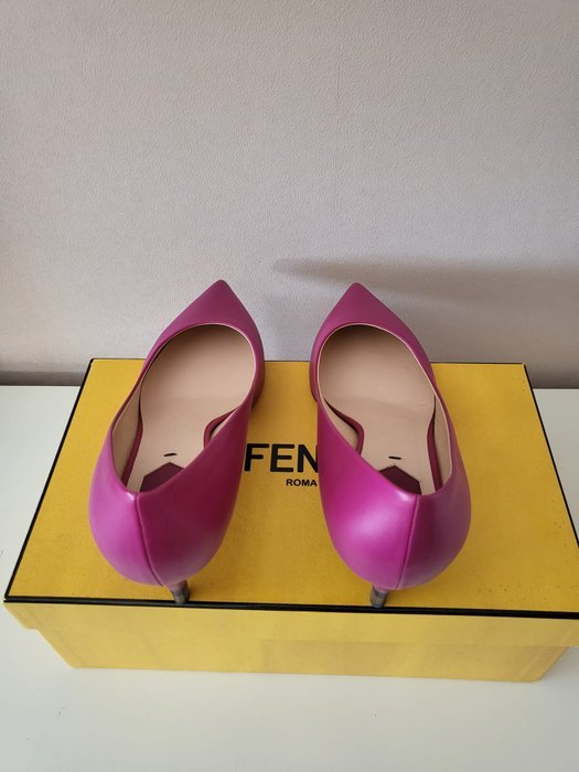 Fendi - High heels shoes - Size: EU 36.5 - New in box - Image 6