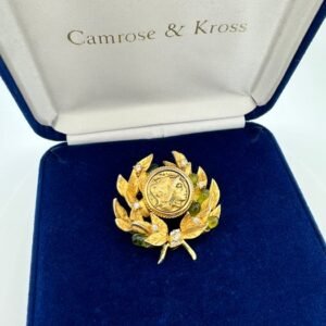 Camrose & Kross - Gold-plated - Brooch