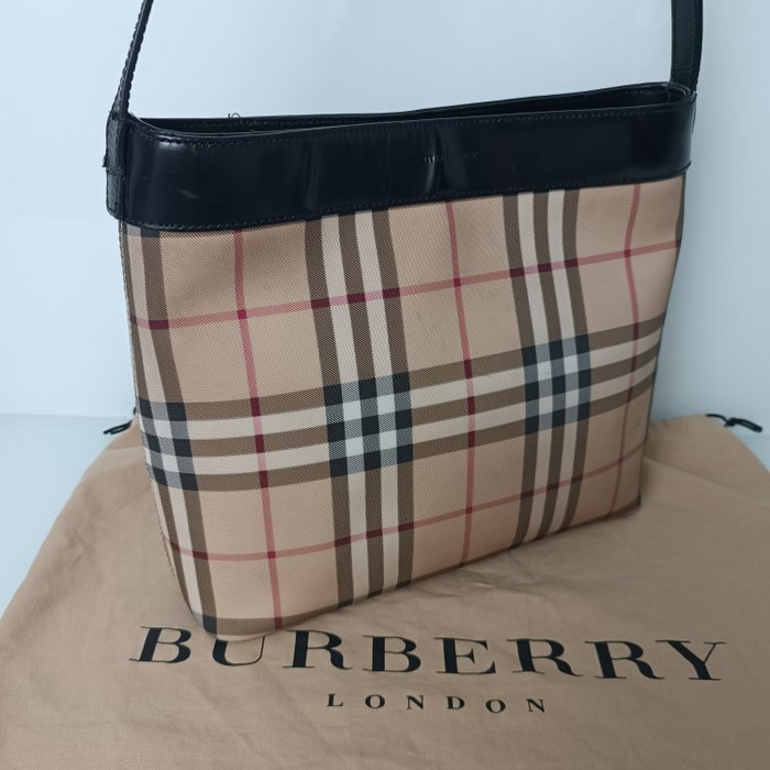 Burberry - Borsa a Spalla Burberry London in tela Haymarket Check - Handbag - Image 8