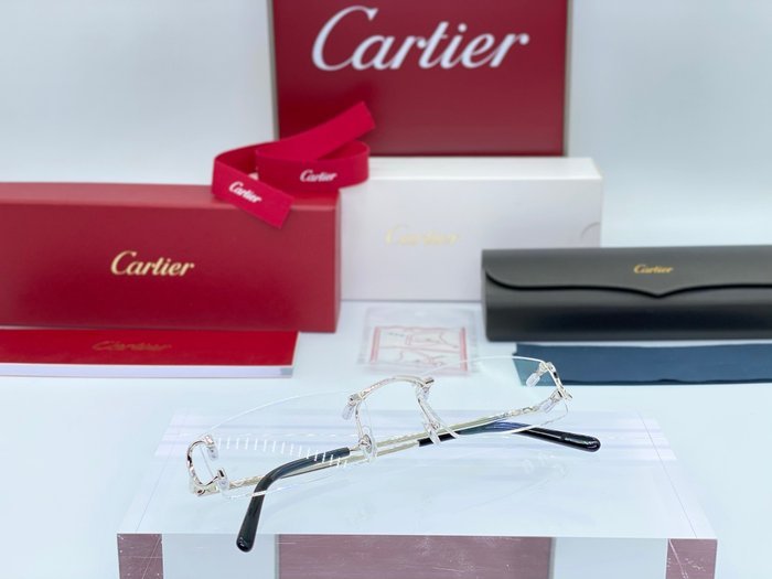 Cartier - Piccadilly Silver Gold Planted 18k - Spectacles - Image 5