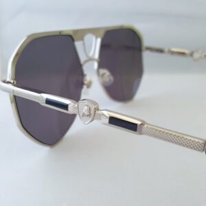 Other brand - Lamborghini - Shield - Silver - Aviator - Rare - New - Sunglasses