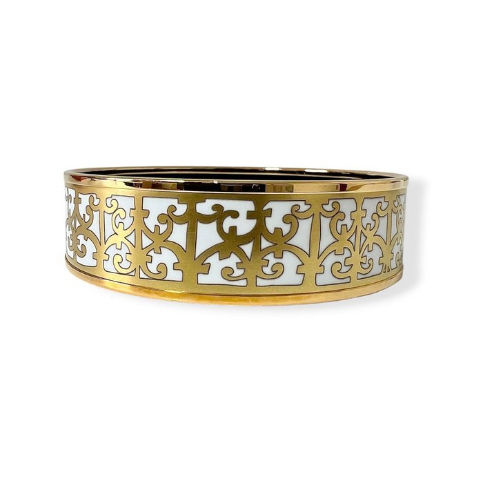 Hermès - Bangle - Enamel Bangle GM Gold-plated, Enamel - Enamel Bangle GM Email - Image 5