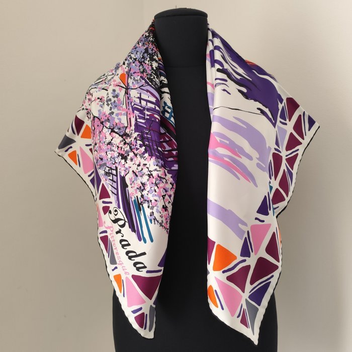 Prada - Pittoresque TOKYO 90x90 - Foulard - Image 6