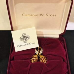 Camrose & Kross - Gold-plated - Brooch - Jacqueline Kennedy Rare