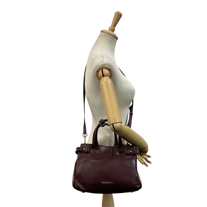 Burberry - Burberry The Banner Small House Check 2-Way Bag - Handbag - Image 4