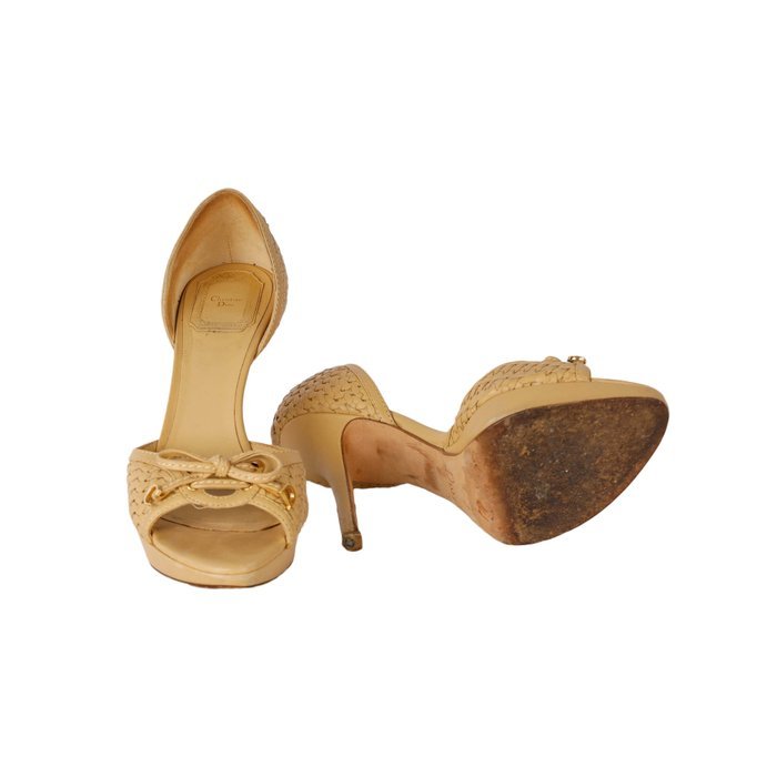 Christian Dior - Peep toes shoes - Size: EU 37.5 - Image 8