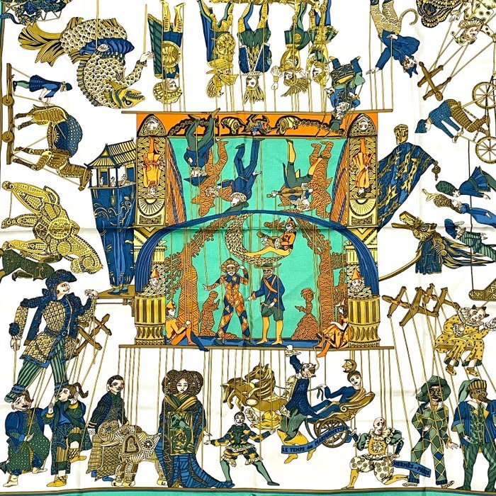 Hermès - Le Temps des Marionnettes - Scarf - Image 2