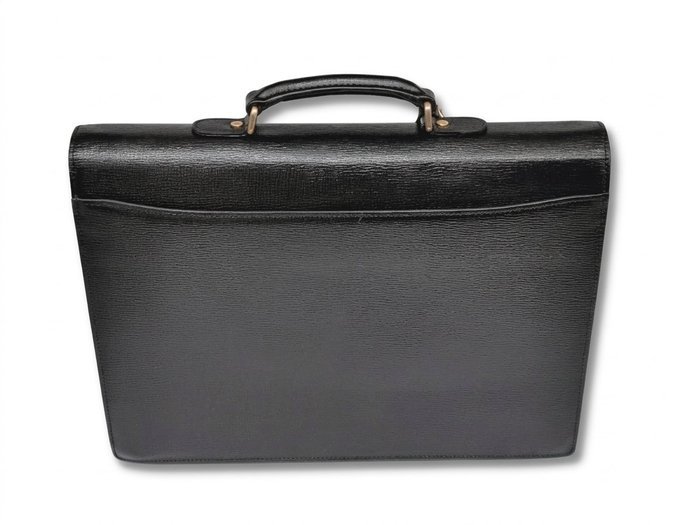 Burberry - Crossgrain Leather - Briefcase - Image 8