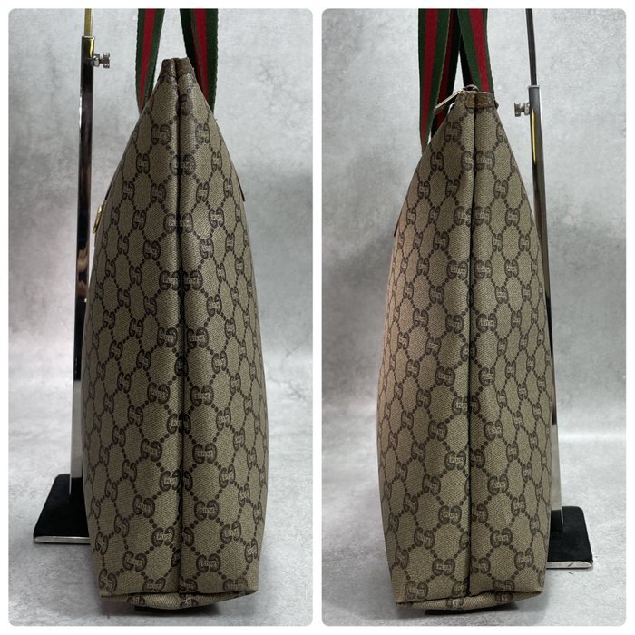 Gucci - GG Pattern Sherry Line - Tote bag - Image 4