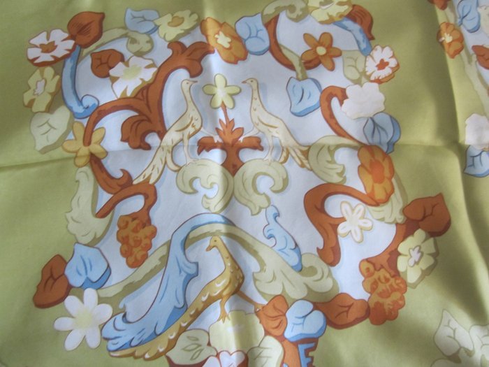 Hermès - BAROQUE DE SHANN MENEY DE 1972 UNIQUE EDITION - Foulard - Image 7