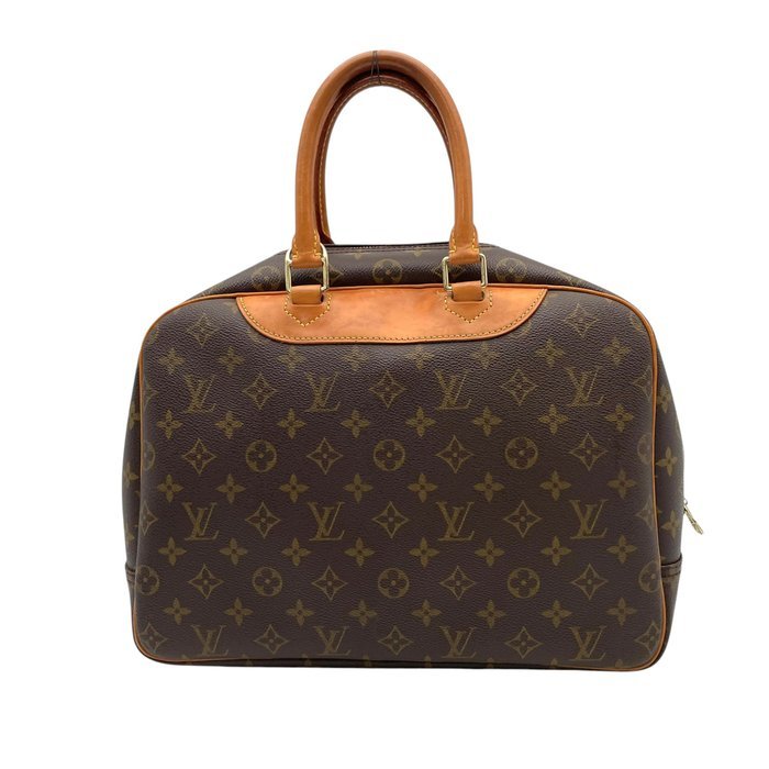 Louis Vuitton - Louis Vuitton Deauville Monogram Canvas Handbag - Handbag - Image 3